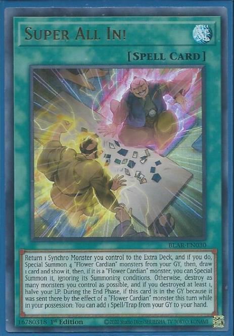 BLAR-EN030 Super All In! – Ultra Rare