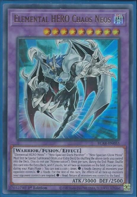 BLAR-EN055 Elemental HERO Chaos Neos – Ultra Rare