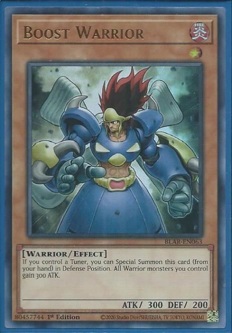 BLAR-EN063 Boost Warrior – Ultra Rare