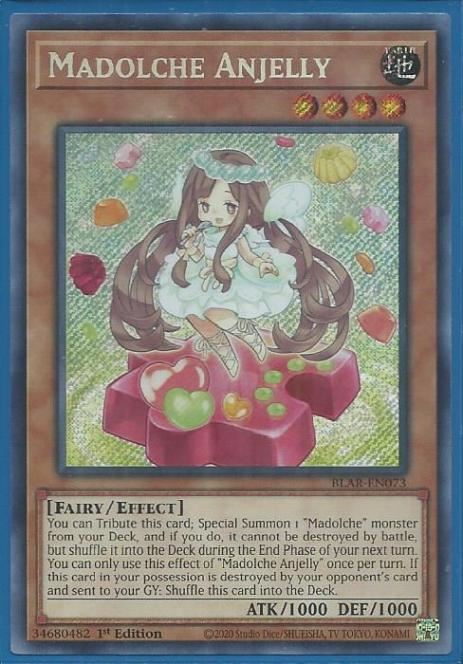 BLAR-EN073 Madolche Anjelly – Secret Rare