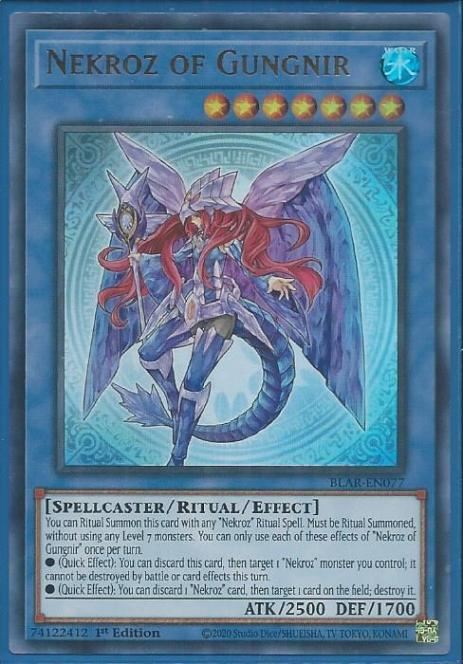 BLAR-EN077 Nekroz of Gungnir – Ultra Rare |