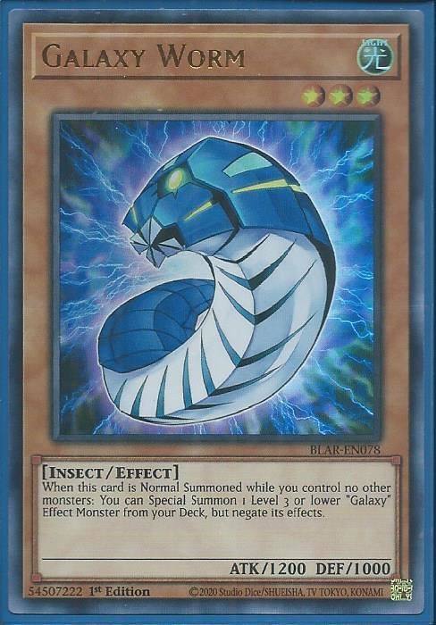 BLAR-EN078 Galaxy Worm – Ultra Rare