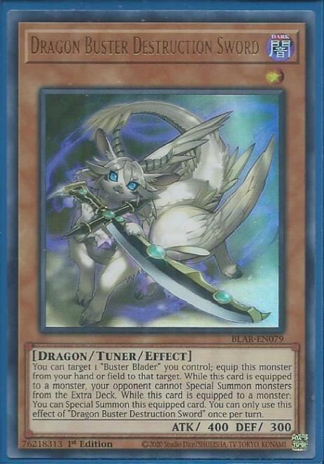 BLAR-EN079 Dragon Buster Destruction Sword – Ultra Rare