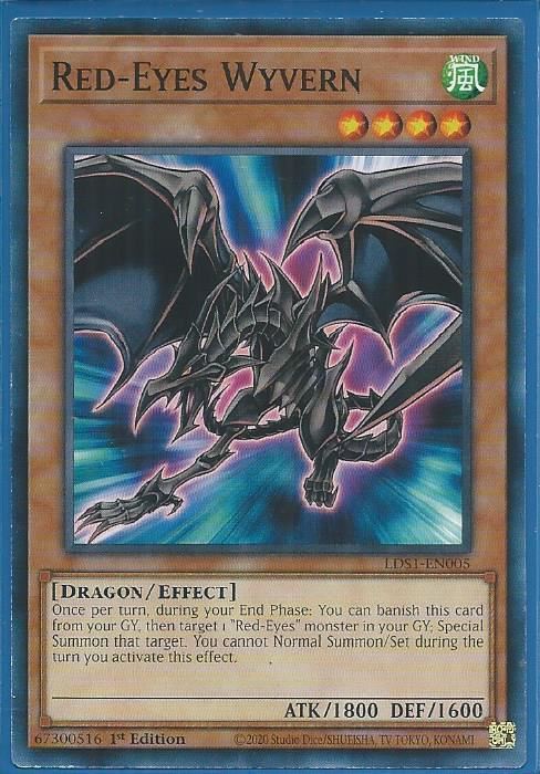 LDS1-EN005 Red-Eyes Wyvern – Common
