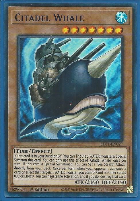 LDS1-EN027G Citadel Whale – Ultra Rare GREEN