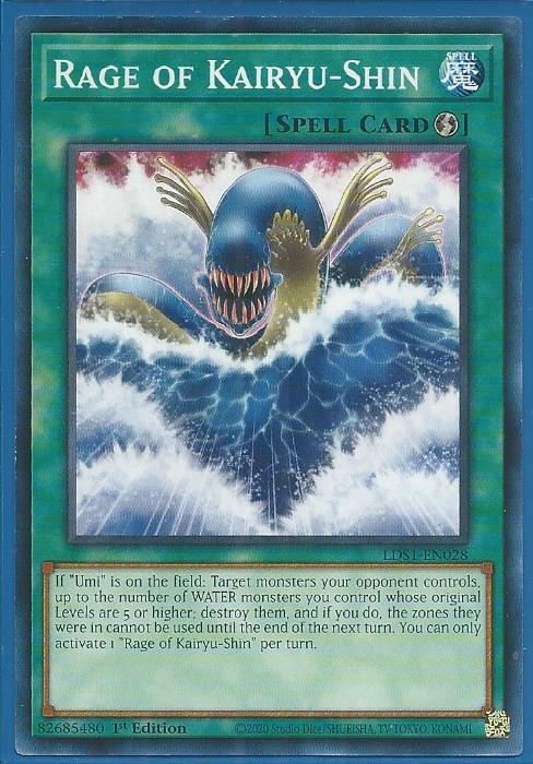 LDS1-EN028 Rage of Kairyu-Shin – Common