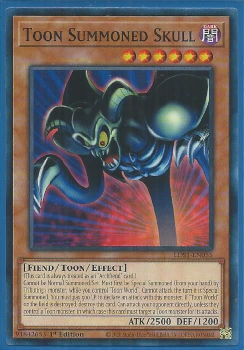 LDS1-EN055 Toon Summoned Skull – Common