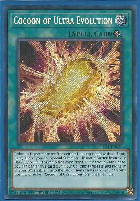 LDS1-EN073 Cocoon of Ultra Evolution – Secret Rare
