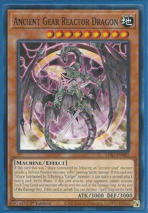 LDS1-EN082 Ancient Gear Reactor Dragon – Common