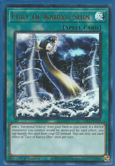 LDS1-EN120 Fury of Kairyu-Shin – Ultra Rare