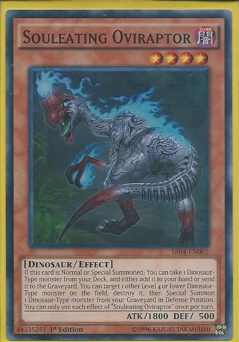 SR04-EN002 Souleating Oviraptor – Super Rare