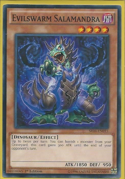 SR04-EN015 Evilswarm Salamandra – Common