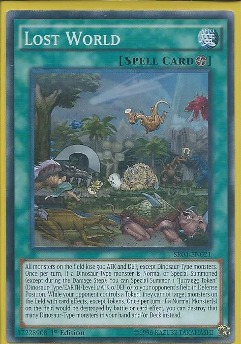 SR04-EN021 Lost World – Super Rare