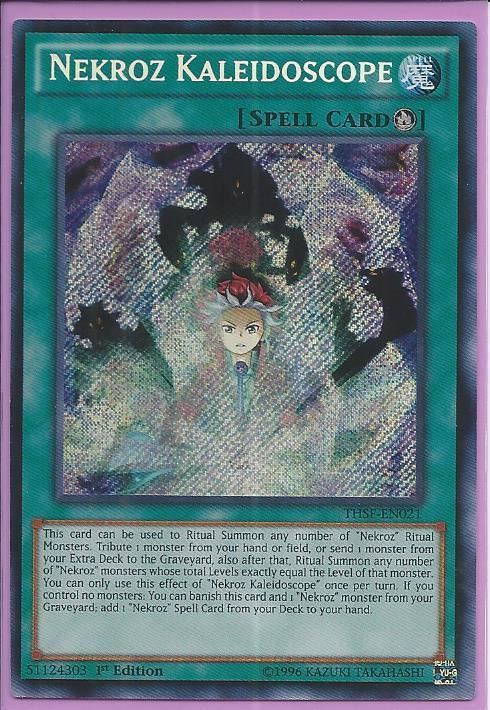 kduy THSF-EN021 Nekroz Kaleidoscope – Secret Rare