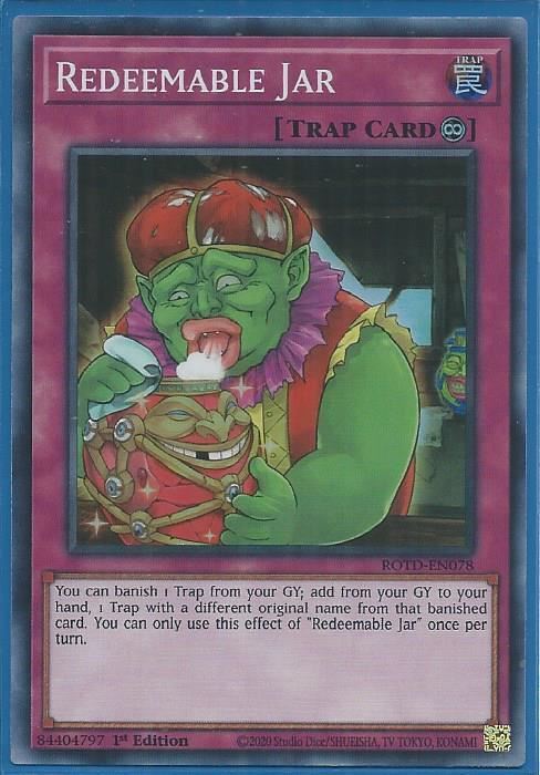 kduy ROTD-EN078 Redeemable Jar – Super Rare