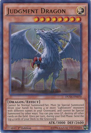 2tvni DUSA-EN070 Judgment Dragon Ultra Rare