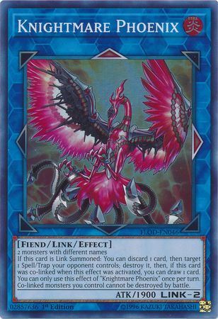 tvni FLOD-EN046 Knightmare Phoenix Super rare