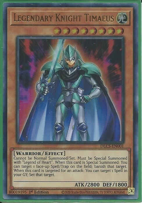 DLCS-EN001 Legendary Knight Timaeus Ultra Rare