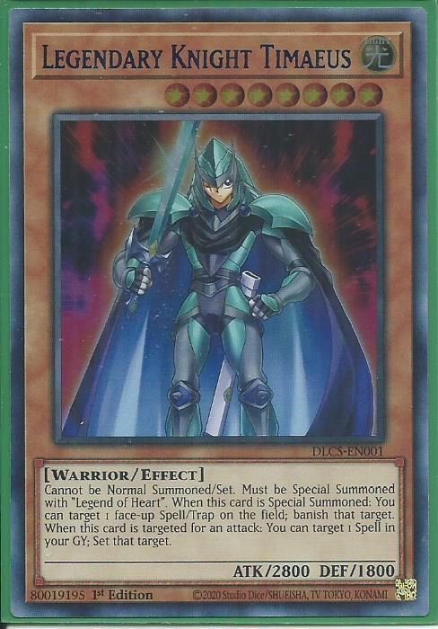 DLCS-EN001B Legendary Knight Timaeus – Ultra Rare BLUE