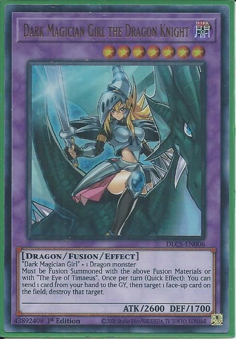DLCS-EN006 Dark Magician Girl the Dragon Knight Ultra Rare
