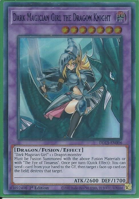 DLCS-EN006P Dark Magician Girl the Dragon Knight – Ultra Rare PURPLE