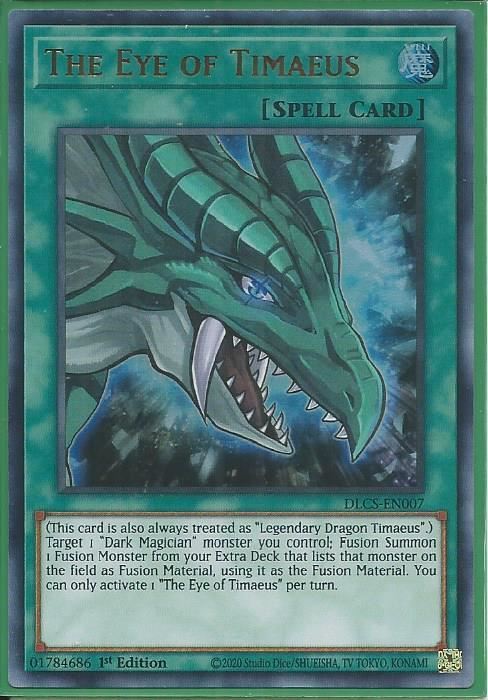 DLCS-EN007 The Eye of Timaeus Ultra Rare
