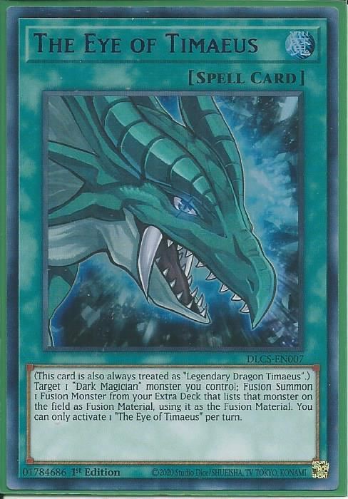 DLCS-EN007P The Eye of Timaeus – Ultra Rare PURPLE