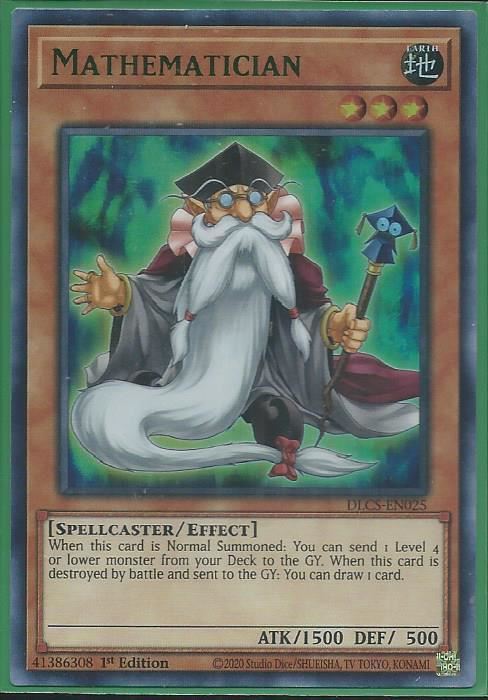 DLCS-EN025G Mathematician – Ultra Rare GREEN