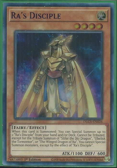 DLCS-EN026P Ra’s Disciple – Ultra Rare PURPLE
