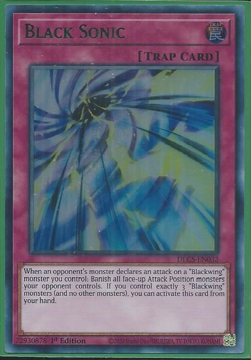 DLCS-EN032G Black Sonic – Ultra Rare GREEN