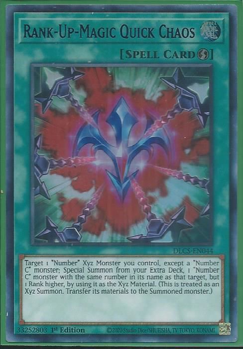 DLCS-EN044P Rank-Up-Magic Quick Chaos – Ultra Rare PURPLE
