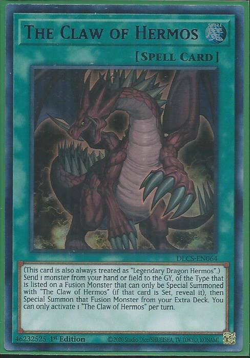 DLCS-EN064P The Claw of Hermos – Ultra Rare PURPLE