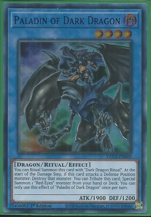 DLCS-EN069P Paladin of Dark Dragon – Ultra Rare PURPLE