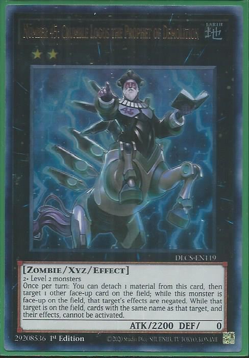 DLCS-EN119 Number 45: Crumble Logos the Prophet of Demolition Ultra Rare