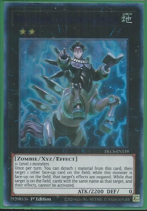 DLCS-EN119P Number 45: Crumble Logos the Prophet of Demolition – Ultra Rare PURPLE