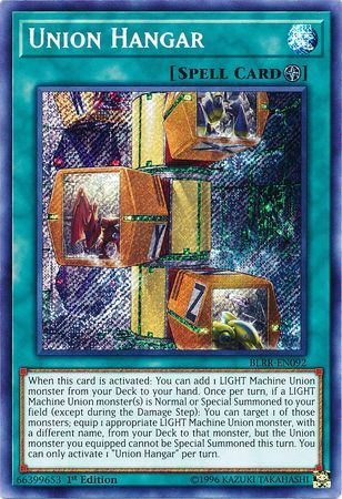 tvni BLRR-EN092 - Union Hangar - Secret Rare