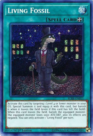 tvni BLRR-EN015 - Living Fossil - Secret Rare