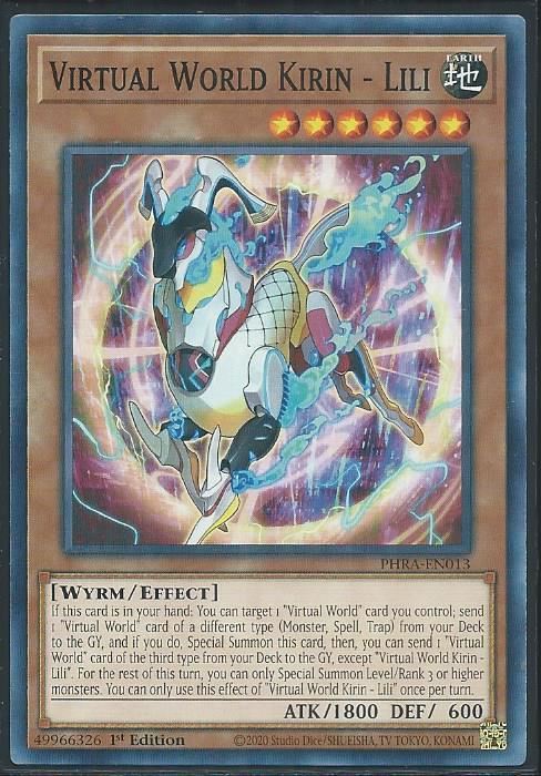 PHRA-EN013 Virtual World Kirin - Lili Common