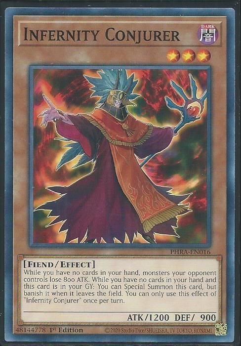 PHRA-EN016 Infernity Conjurer - Common