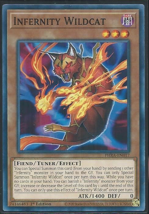 PHRA-EN017 Infernity Wildcat Common