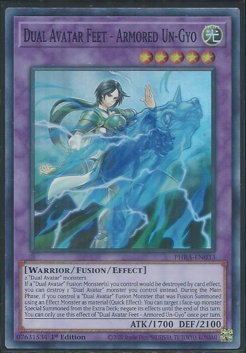 PHRA-EN033 Dual Avatar Feet - Armored Un-Gyo Super Rare
