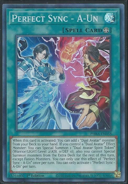 PHRA-EN058 Perfect Sync - A-Un Super Rare