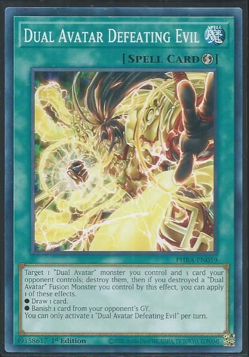 PHRA-EN059 Dual Avatar Defeating Evil Common