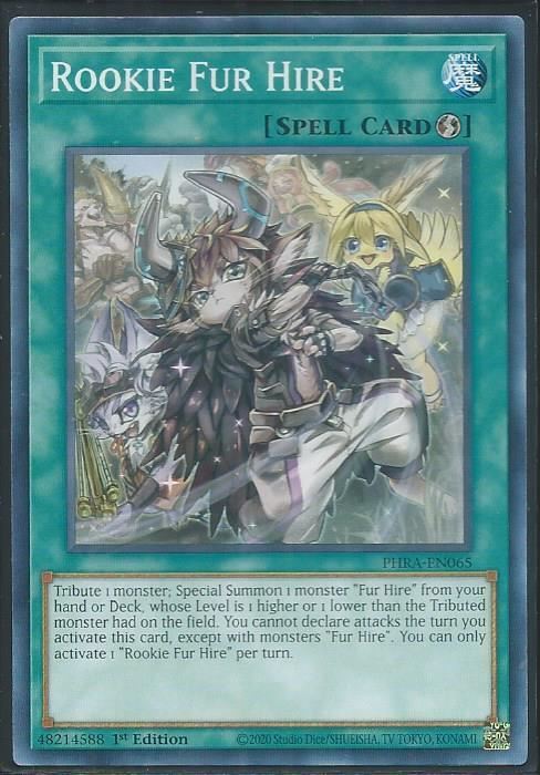 PHRA-EN065 Rookie Fur Hire Common