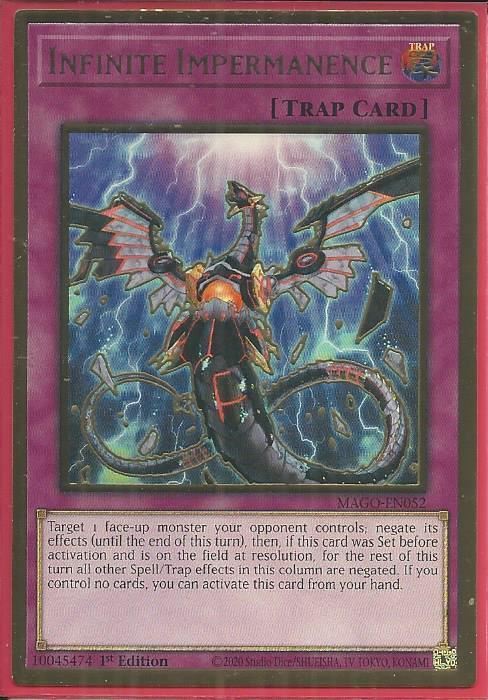 MAGO-EN052 Infinite Impermanence - Premium Gold Rare