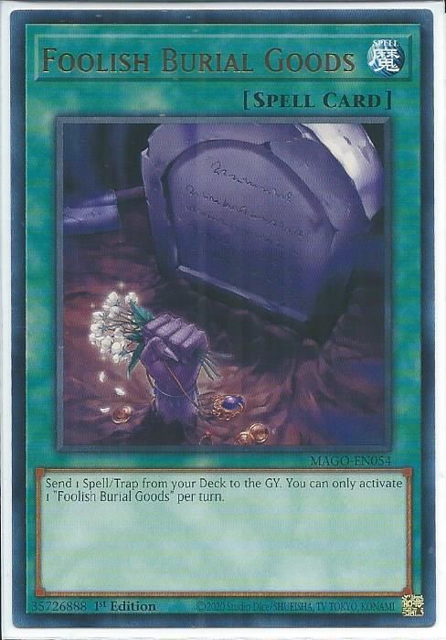 MAGO-EN054 Foolish Burial Goods - Rare