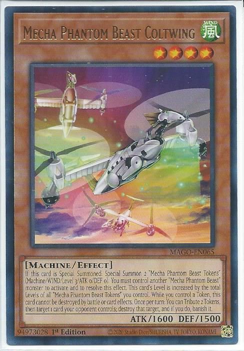 MAGO-EN065 Mecha Phantom Beast Coltwing - Rare