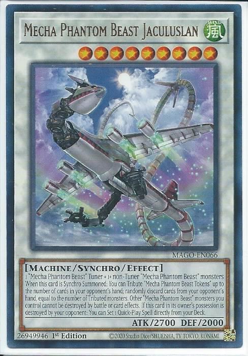 MAGO-EN066 Mecha Phantom Beast Jaculuslan - Rare