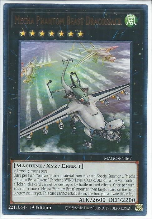 MAGO-EN067 Mecha Phantom Beast Dracossack - Rare