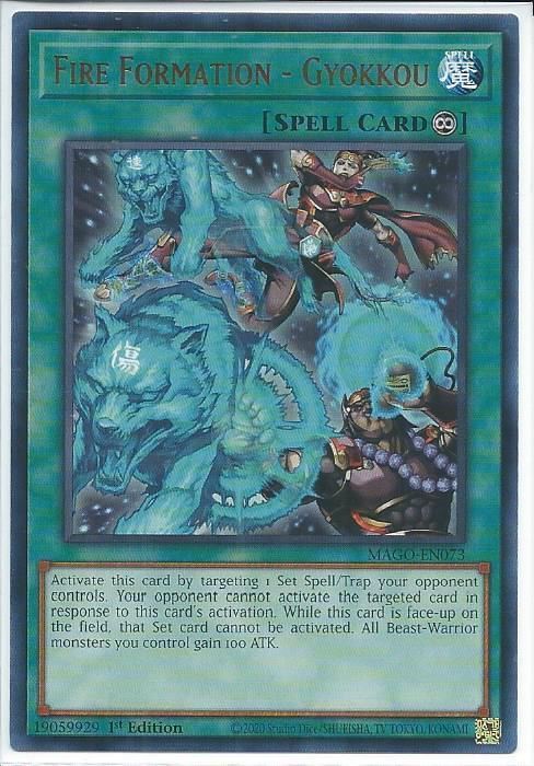 MAGO-EN073 Fire Formation - Gyokkou - Rare
